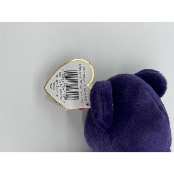 RARE 1st EDITION Ty Beanie Baby PRINCESS Diana Bear 1997 Perfect - Picture 6 of 10
